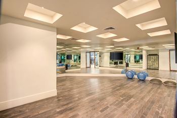 Yoga and spin studio